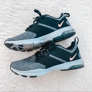 Nike | Gray, Black and Pink Running Sneakers Shoes Athletics